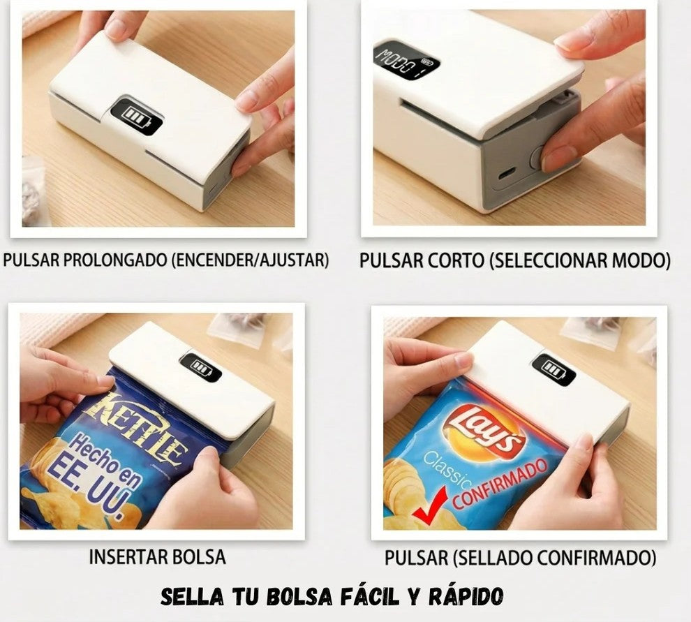 Sellador de Bolsas Portátil