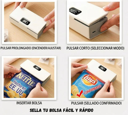 Sellador de Bolsas Portátil